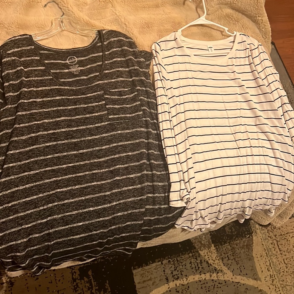 Striped T-shirts